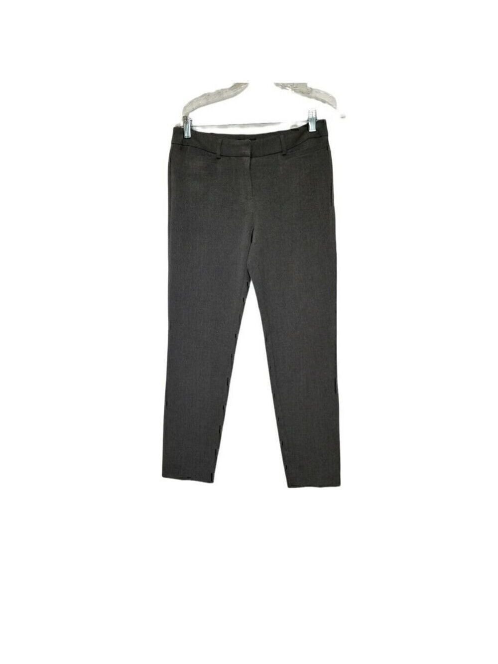 XOXO Casual Dress Pants Color Gray Size 3/4